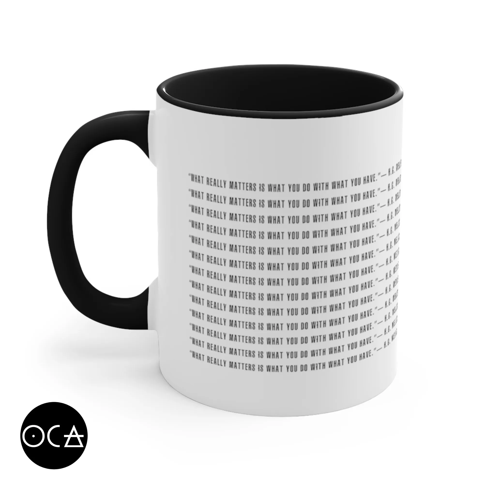 H.G. Wells Mug (Doublesided/2 Color Options)