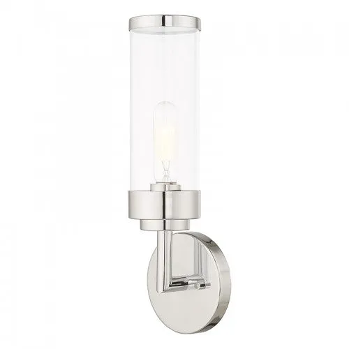 Hillcrest 1 Lt Polished Chrome ADA Wall Sconce
