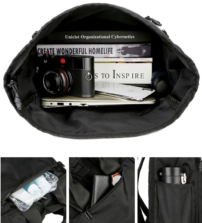 Homlly Roll Top Backpack
