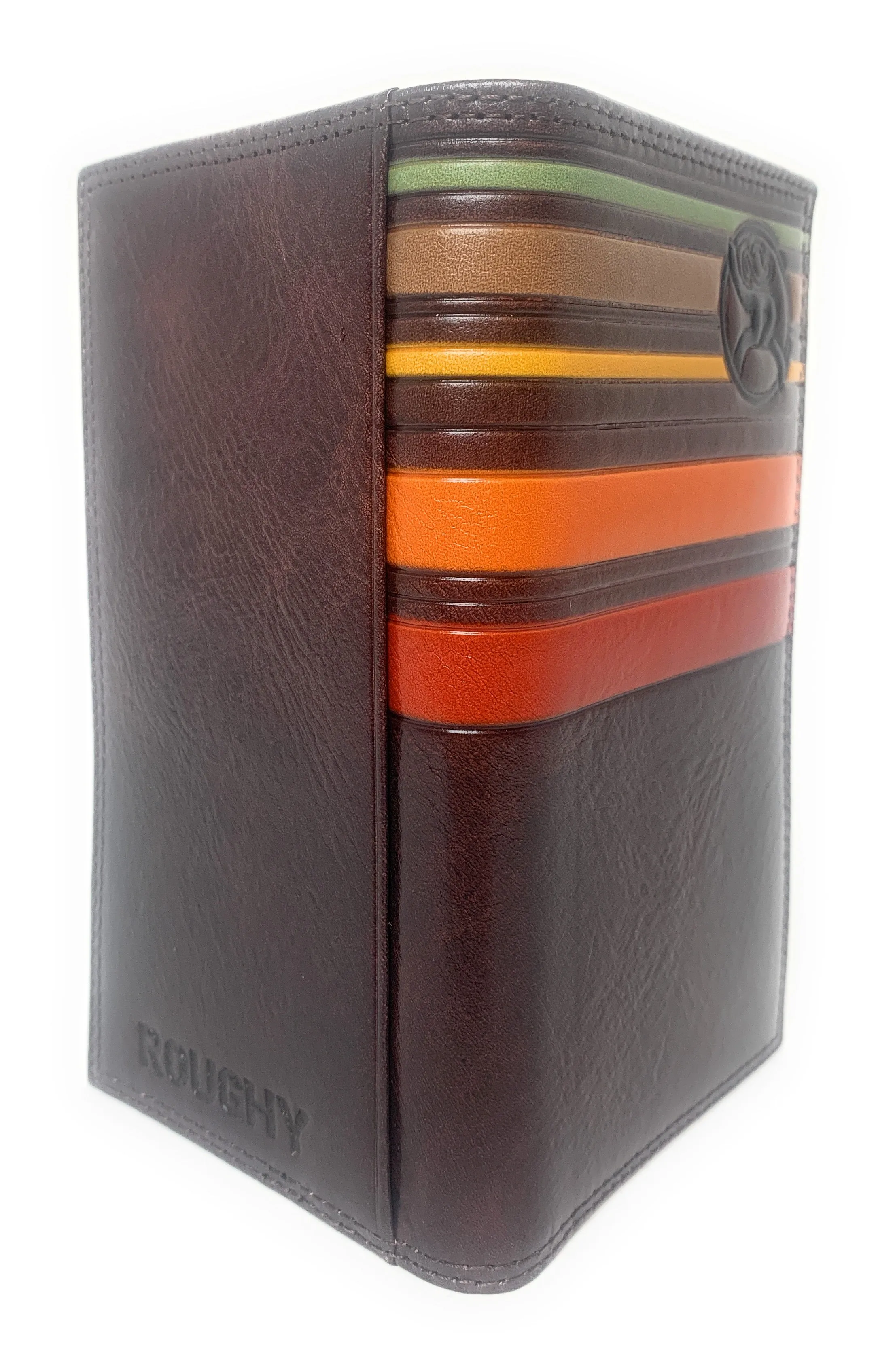 Hooey Roughy Signature Rodeo Wallet Sunset Stripe
