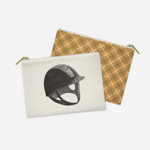 Horse Pouch - Chic Black Equestrian Helmet Accessory Pouch, Ideal for Organizing, Perfect Gift for Riders & Horse Lovers | Horse   Whiskey Collection