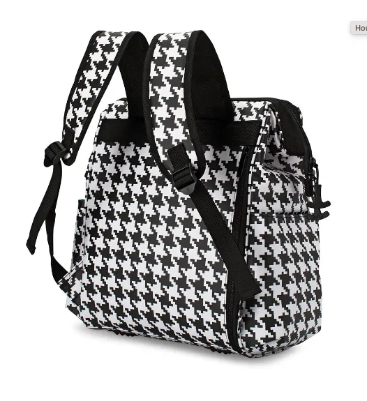 Houndstooth Packi Backpack Cooler
