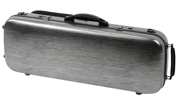 HQ Polycarbon Viola Case Oblong - Matte Black