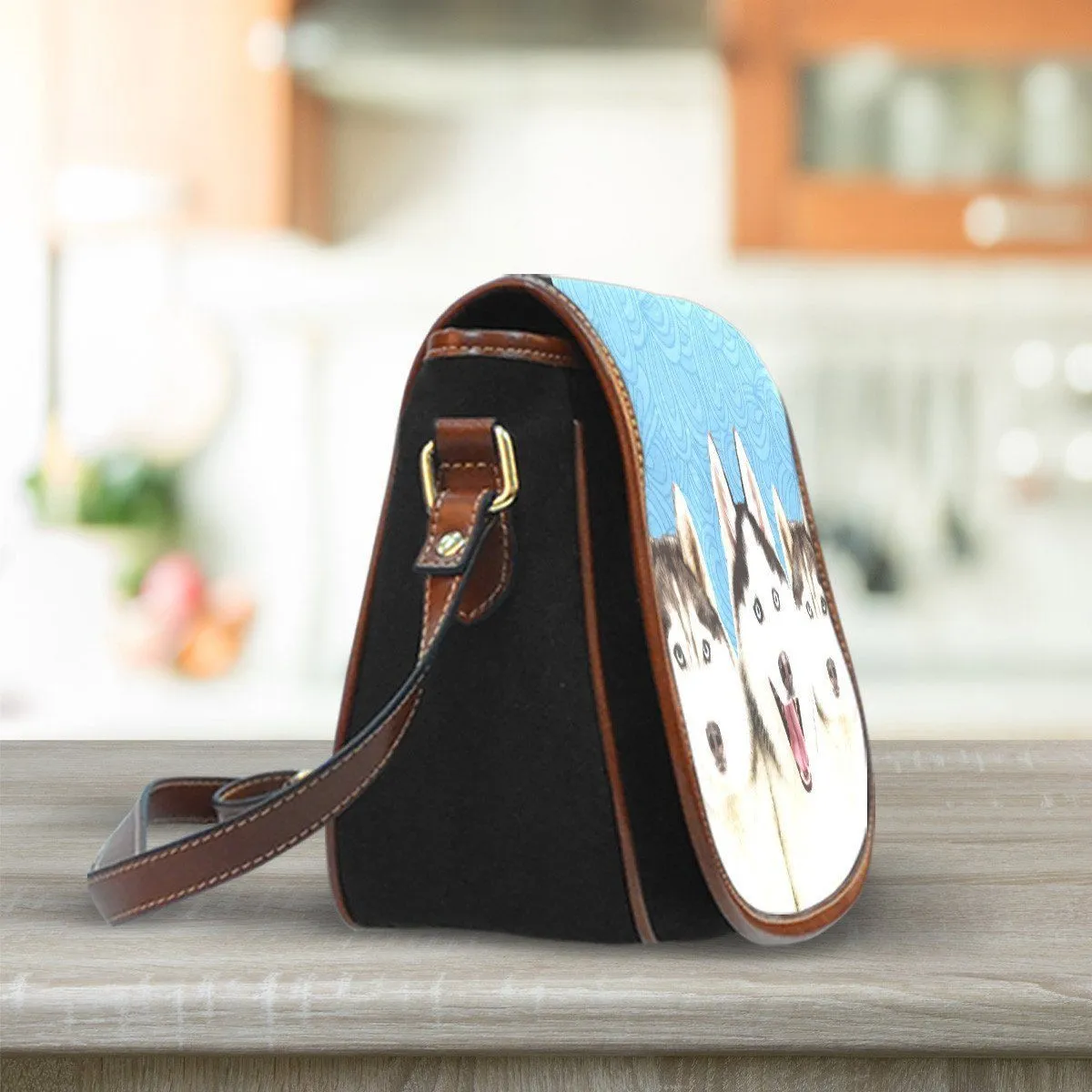 Huskies Saddle Bag