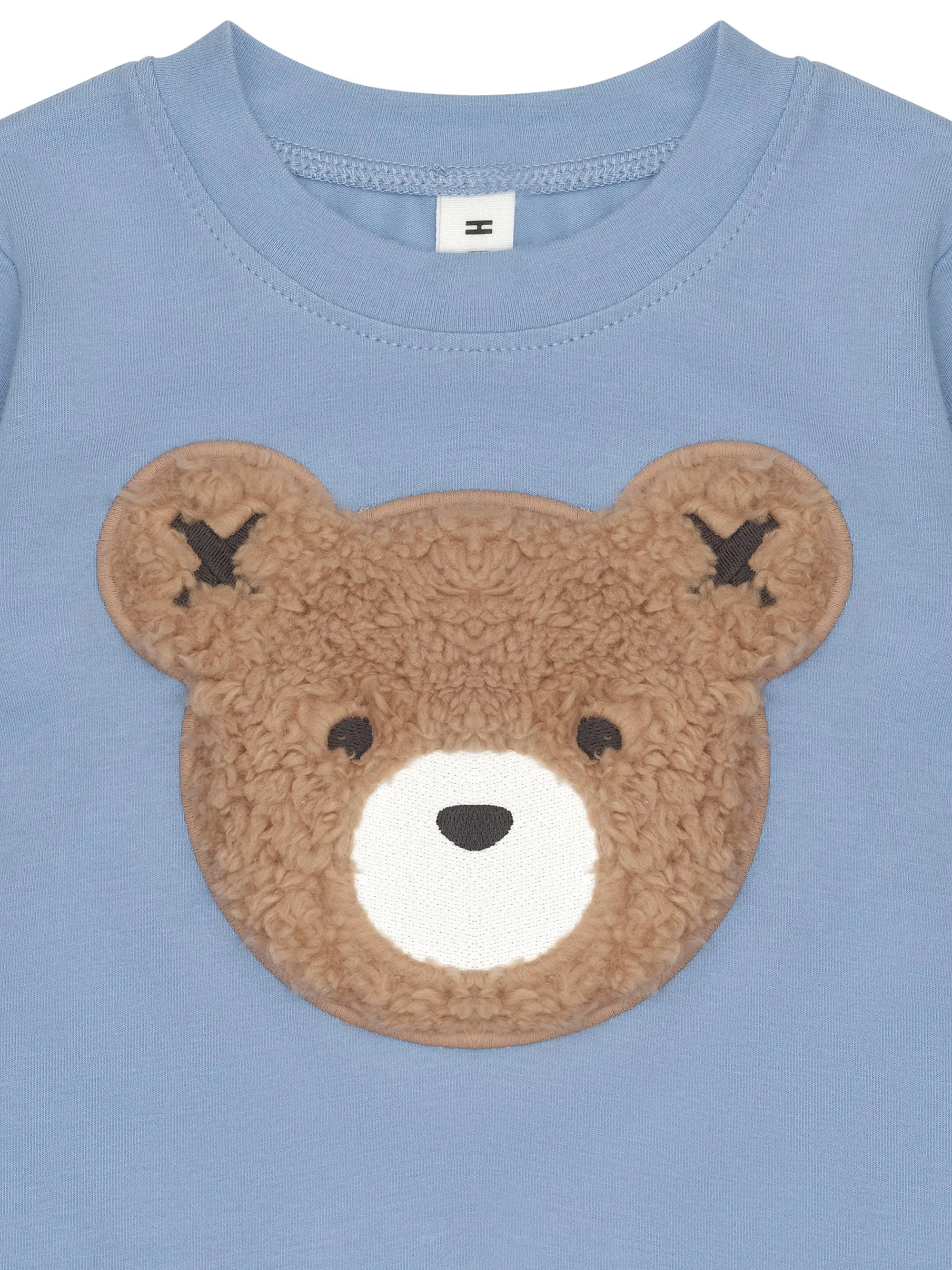 Huxbaby Furry Hux Top Cornflower
