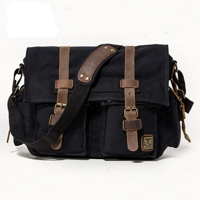 I AM LEGEND Military Canvas Crossbody Bag