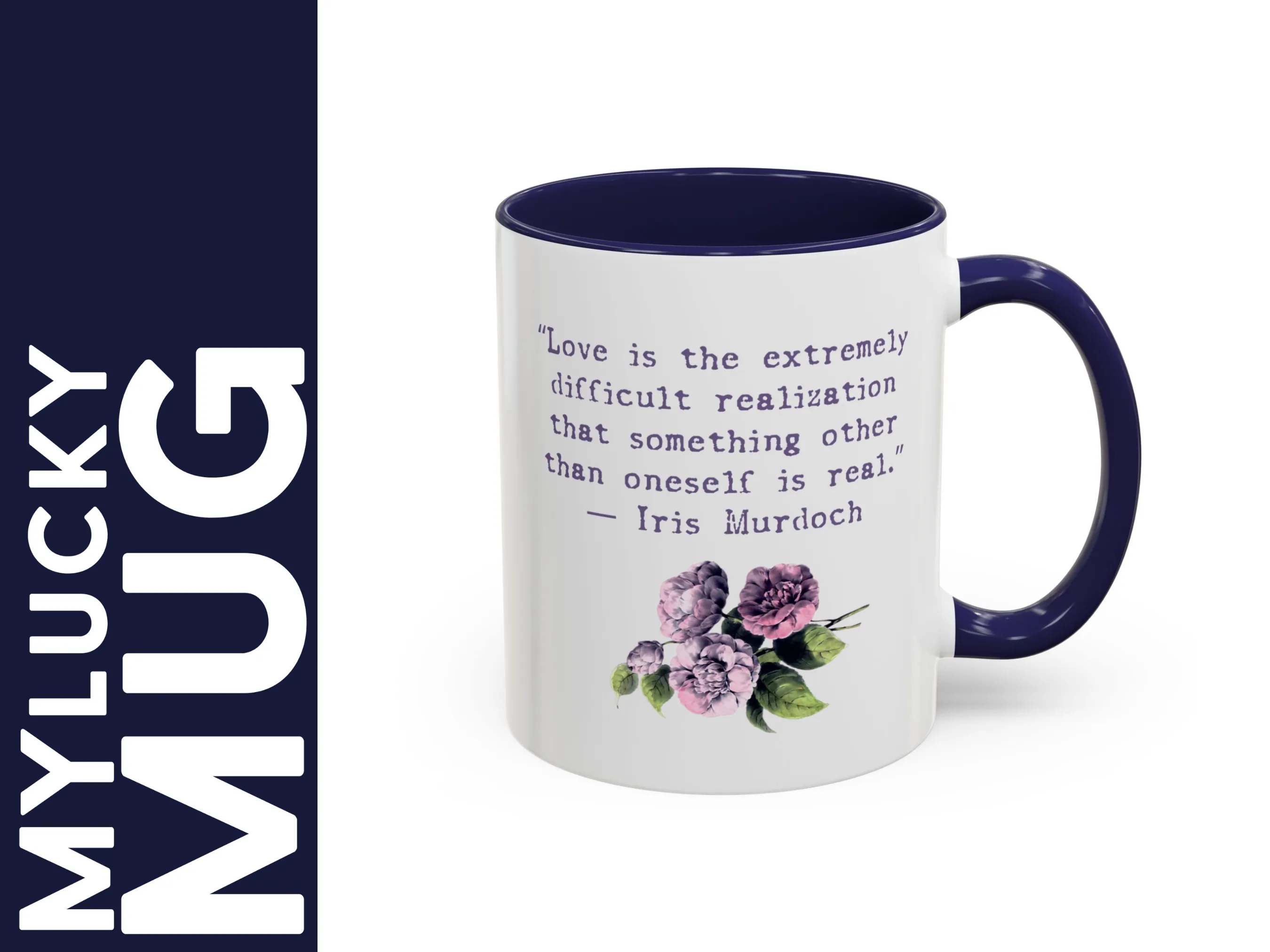 Iris Murdoch Mug (DoublesidedQuote Mug)