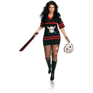 Jason Voorhees Sexy Costume Size Plus