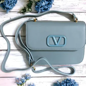 JG Blue V Handbag