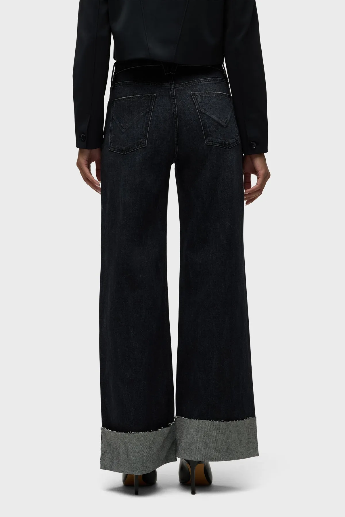 Jodie High-Rise Wide Leg Jean w/ Cuff