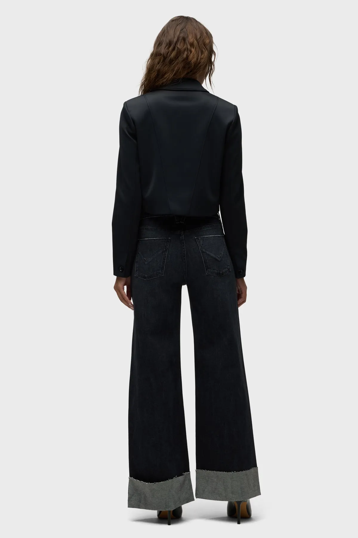 Jodie High-Rise Wide Leg Jean w/ Cuff
