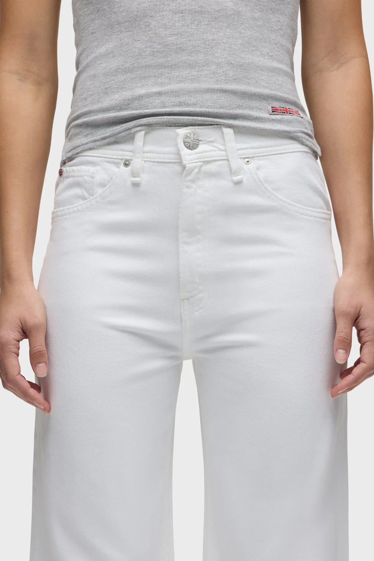 Jodie Loose Fit Wide Leg Jean w/ Flap