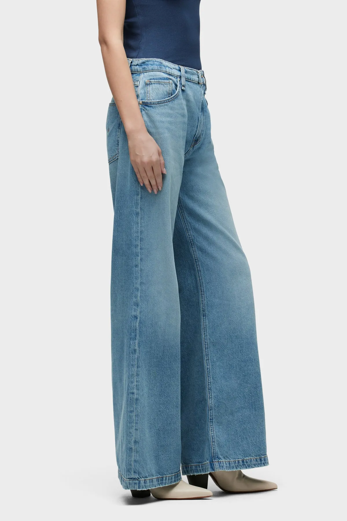 Jodie Loose Fit Wide Leg Jean