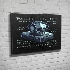 John 3:16 - Canvas