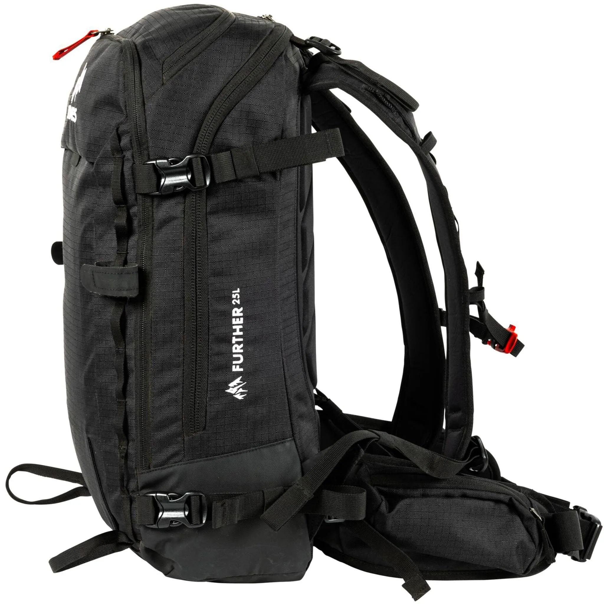 Jones Further 25L Backpack Stealth Black 2025