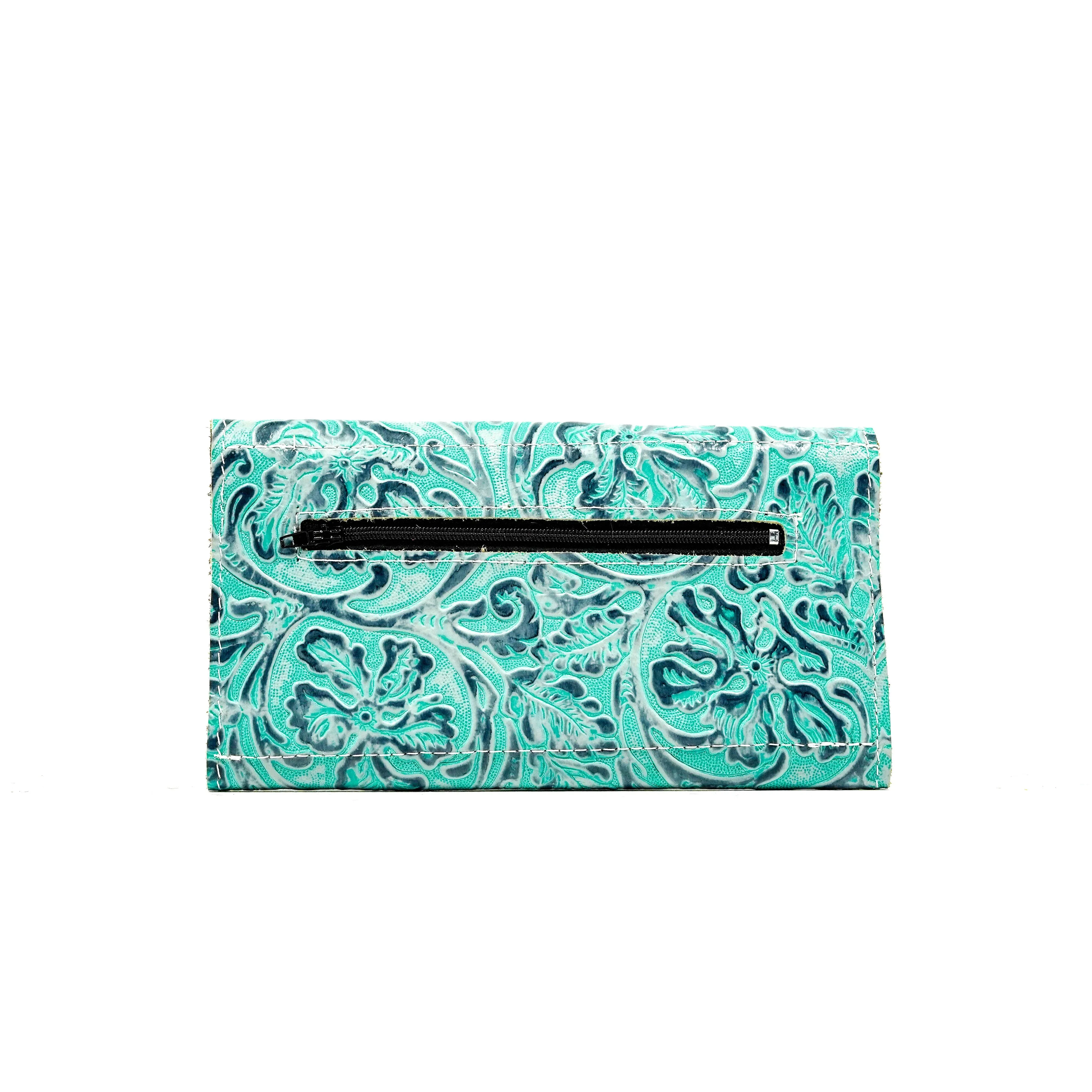 Kacey Wallet - All Embossed w/ Royston Tool