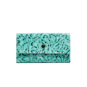 Kacey Wallet - All Embossed w/ Royston Tool