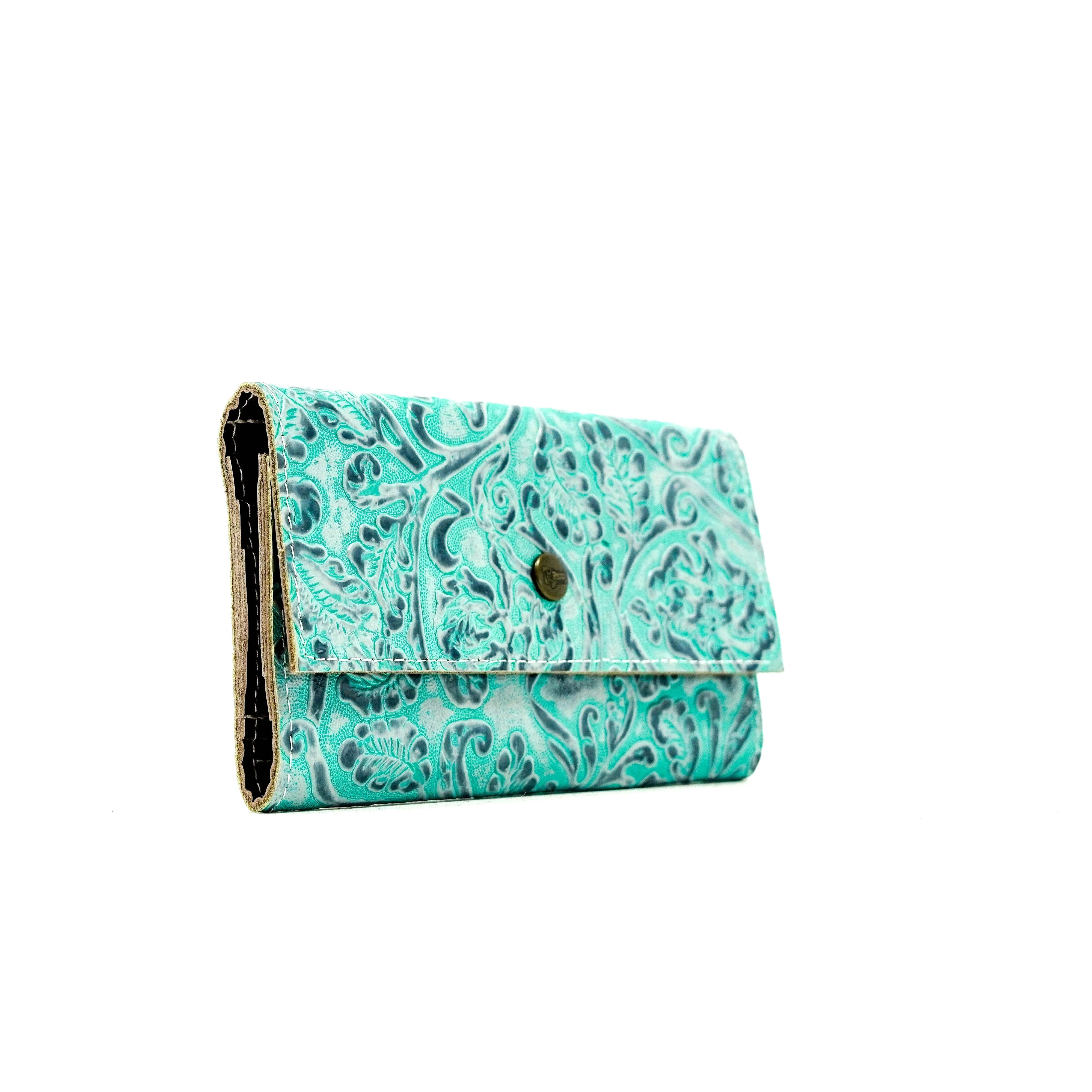 Kacey Wallet - All Embossed w/ Royston Tool