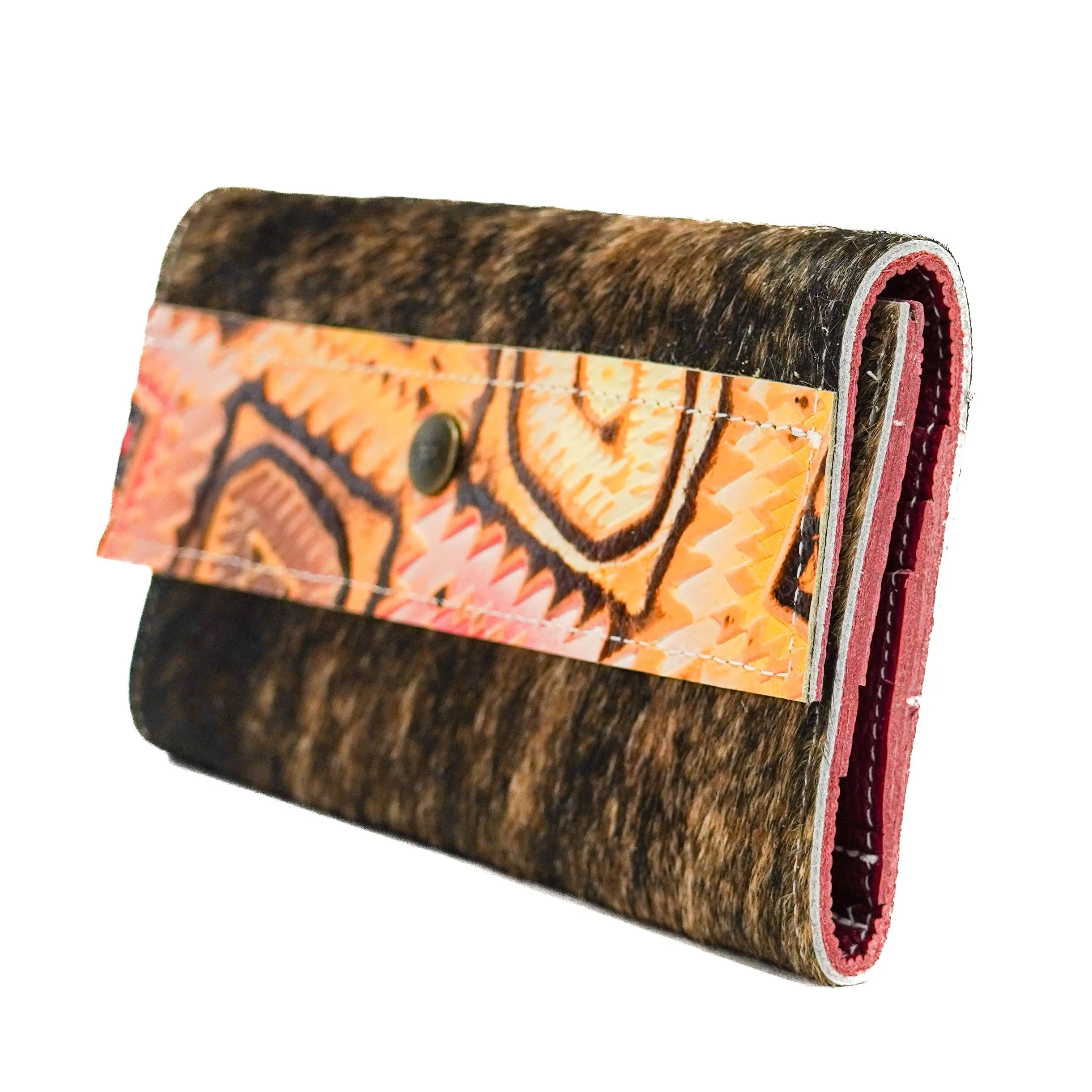 Kacey Wallet - Brindle w/ Moab Aztec