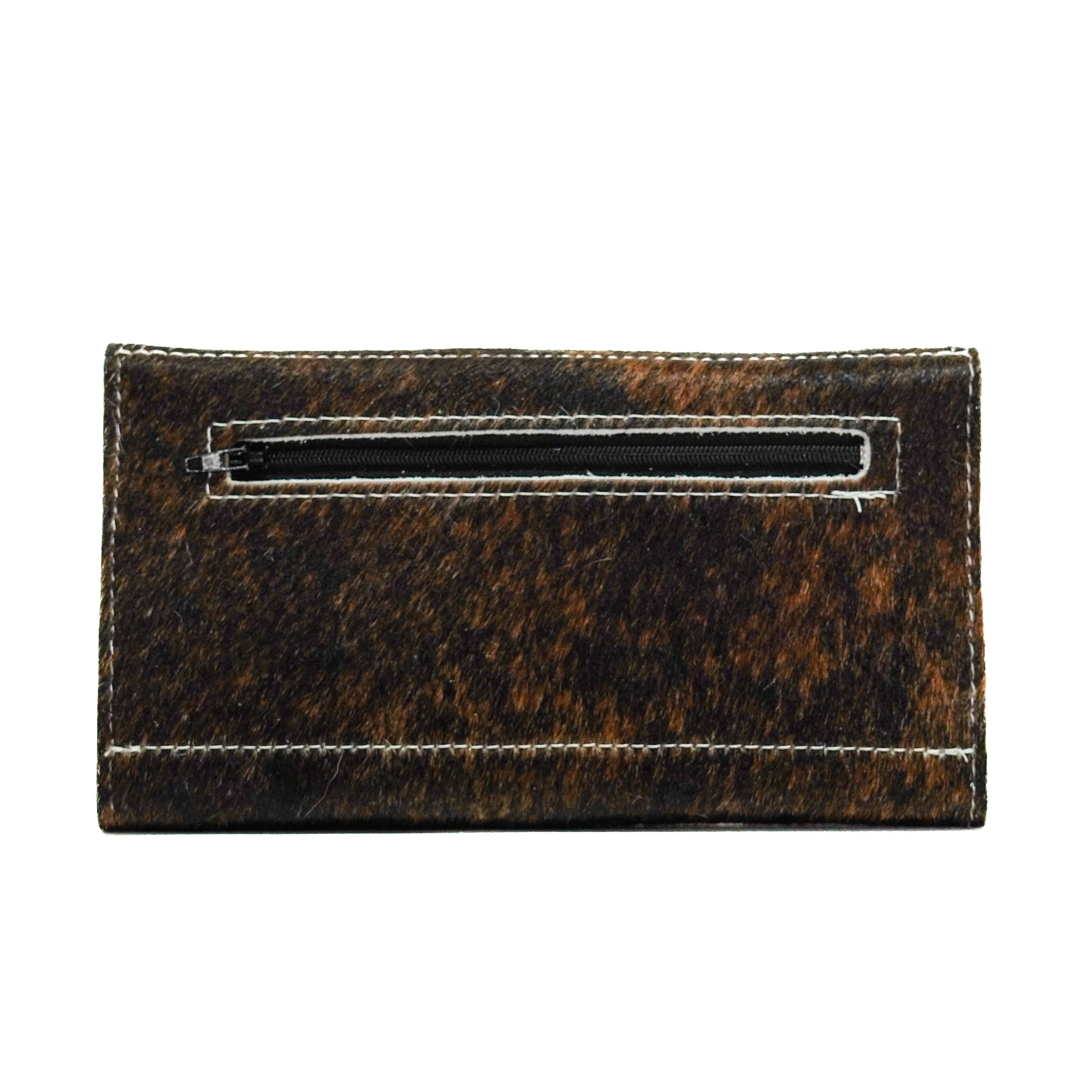 Kacey Wallet - Dark Brindle w/ Sea Glass Tool