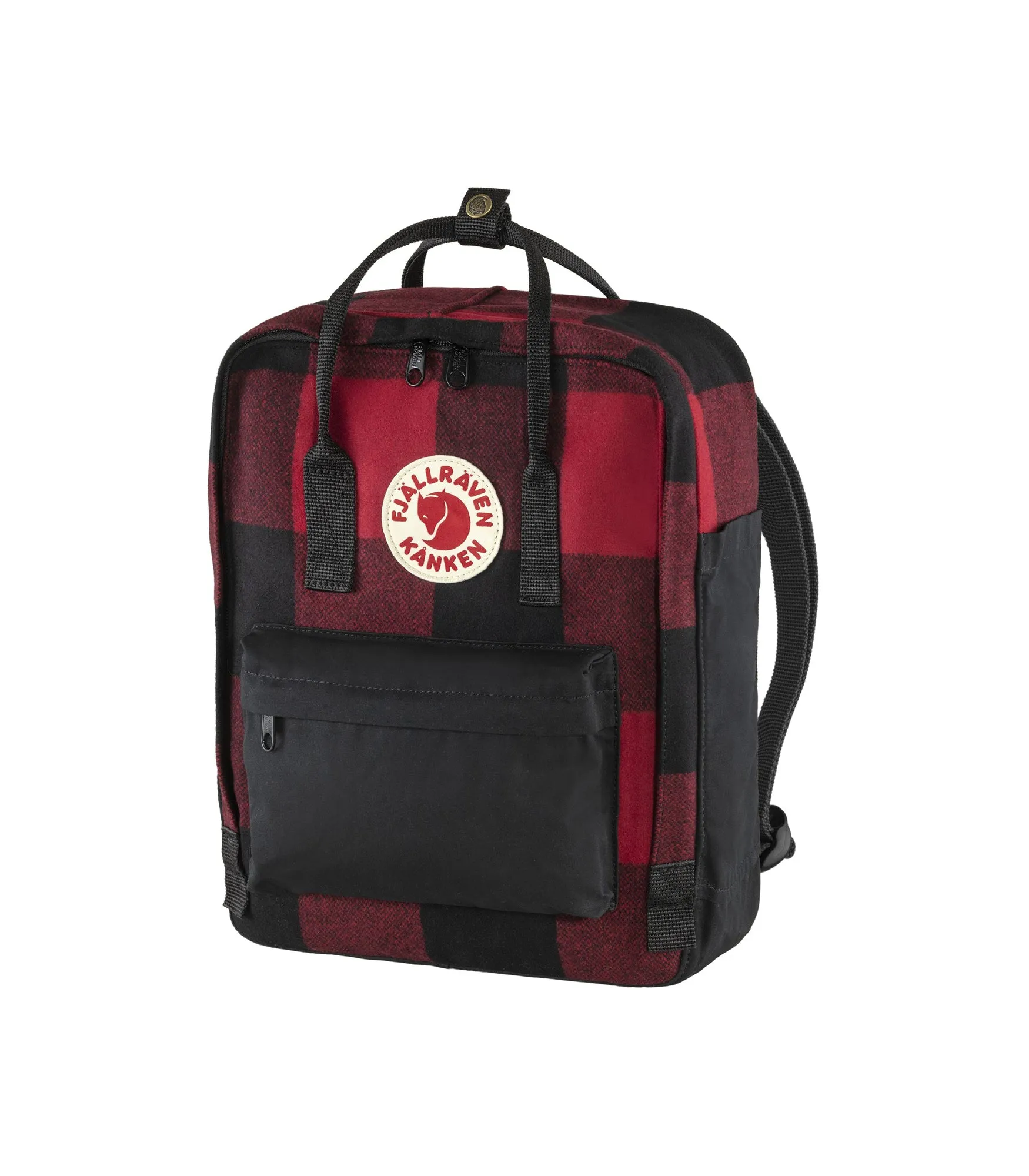 Kanken Re-Wool - Red Black