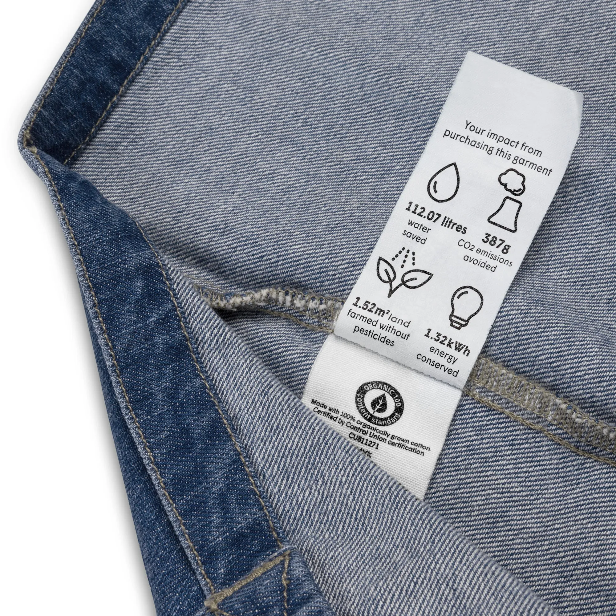 Keep Growing Tote ~ Organic Blue Denim