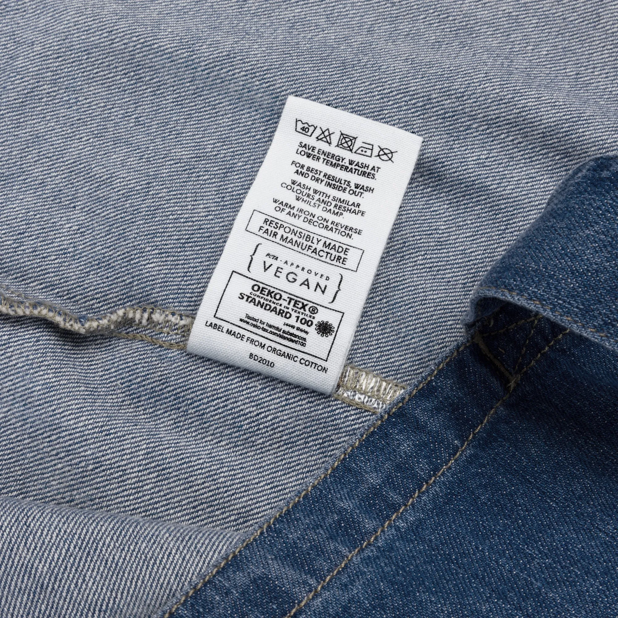 Keep Growing Tote ~ Organic Blue Denim