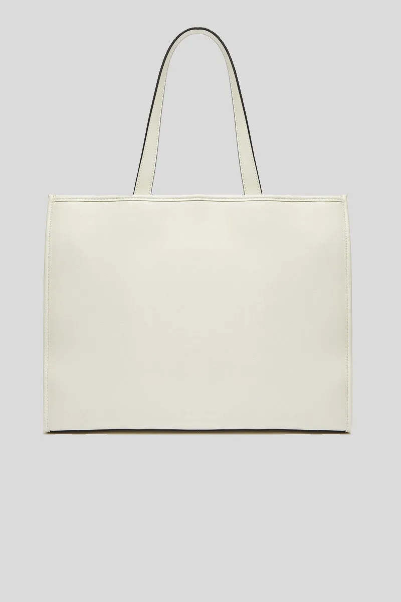 L Tote - Off White