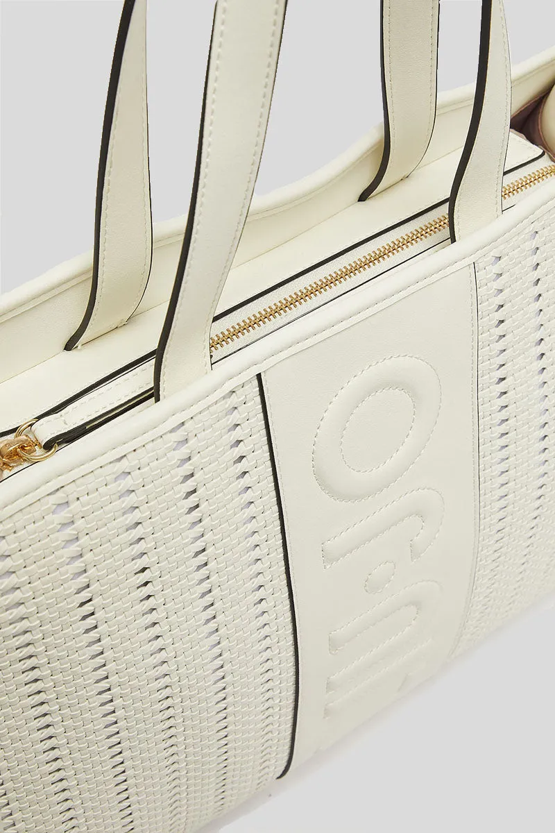 L Tote - Off White