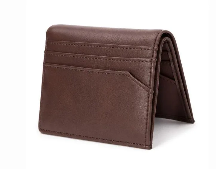 La Enviro Broome Vegan Minamalist Unisex Brown Wallet