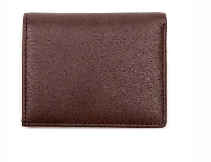 La Enviro Broome Vegan Minamalist Unisex Brown Wallet