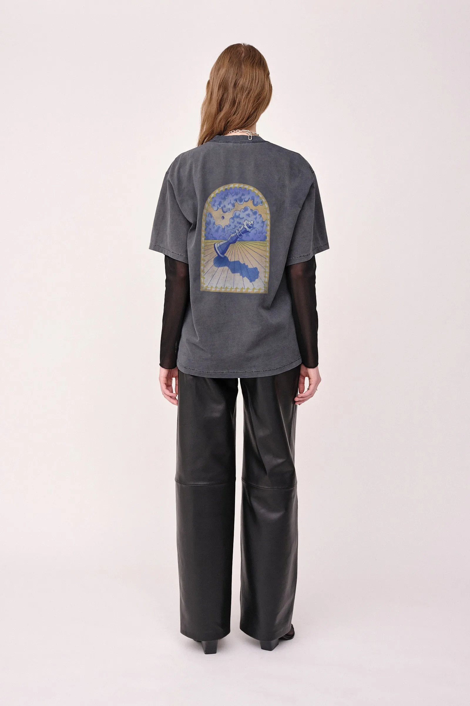 LA Print Fallen - Washed Black