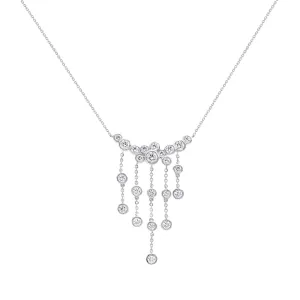 LAB GROWN Bezel Drop Diamond Pendant