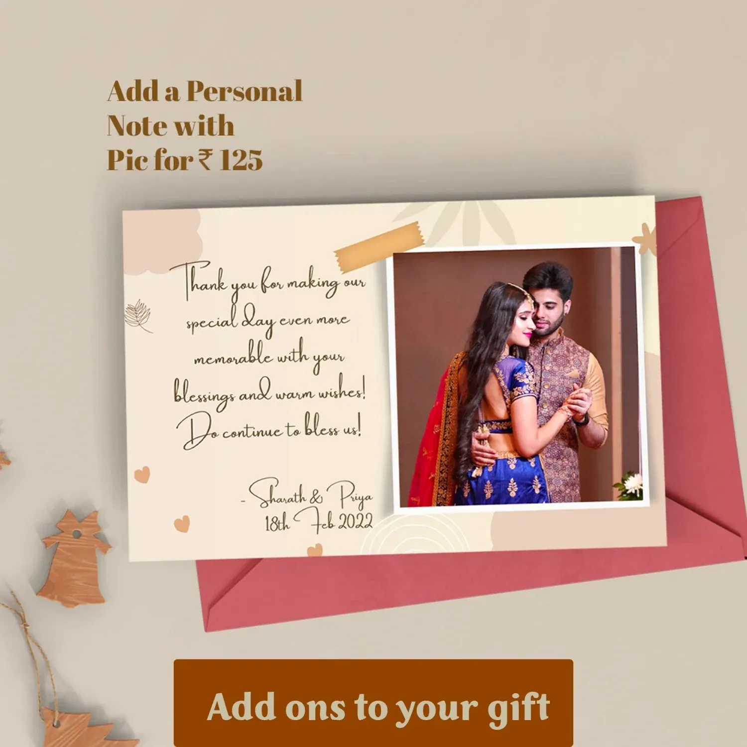 Lady Wallet & Men's Wallet & Personalised Couple Rainbow Classic WaterBottle - Brown