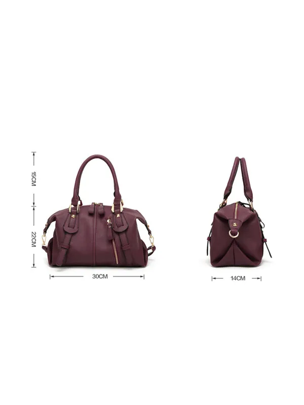 Large Boston Handbag