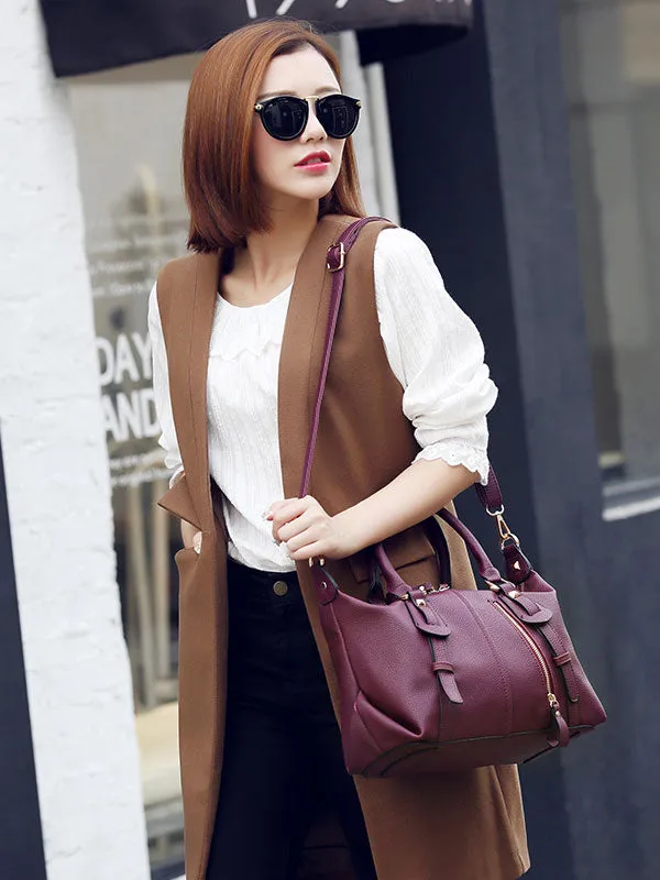 Large Boston Handbag