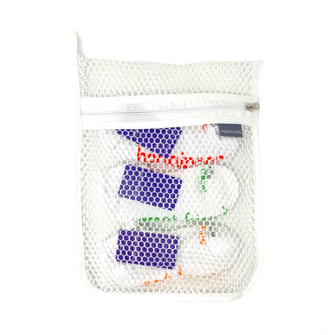 laundry bag 3-pair sock gift set: cat lover, happiness, great friend