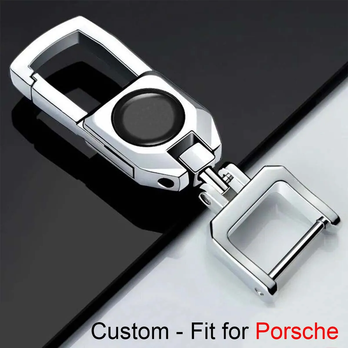 Leather Car Keychains Replacement, Custom fit for car, Car Key Chain, Metal Keychain Accessories