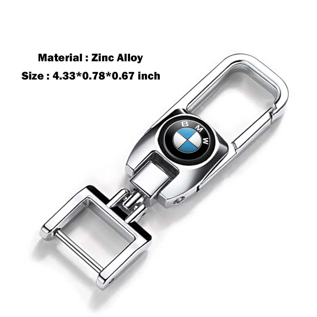 Leather Car Keychains Replacement, Custom fit for Car, Car Key Chain, Metal Keychain Accessories