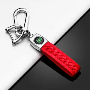 Leather Car Keychains Replacement, Custom fit for Car, Car Key Chain, Metal Keychain Accessories