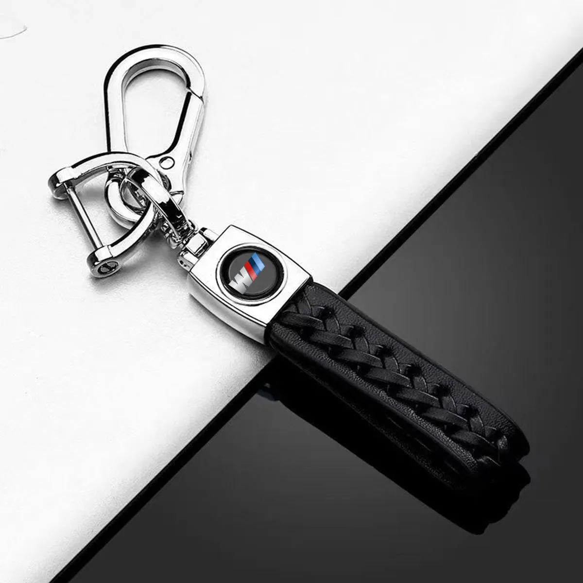 Leather Car Keychains Replacement, Custom fit for Car, Car Key Chain, Metal Keychain Accessories