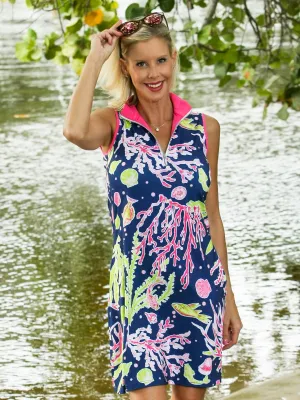 Lexi Swing Dress Laguna