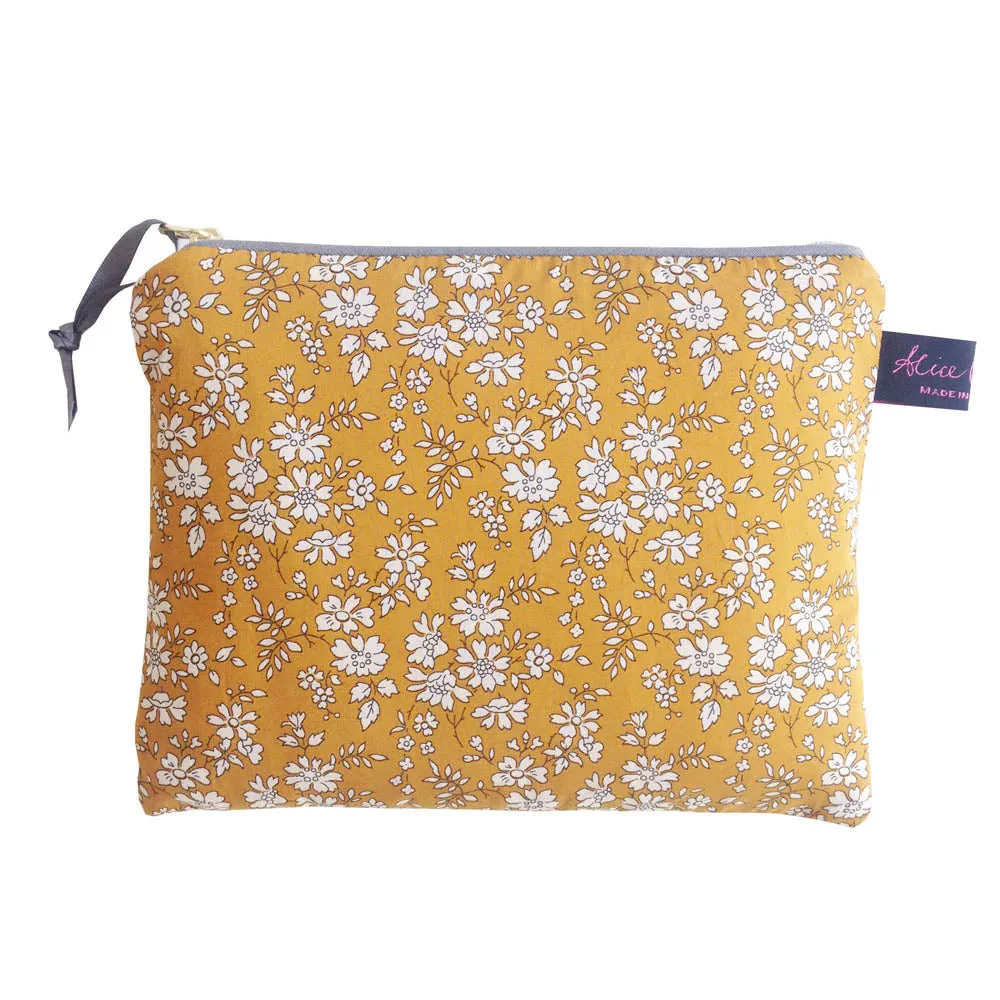 Liberty Travel Pouch- Capel Mustard