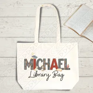 Library Name Tote