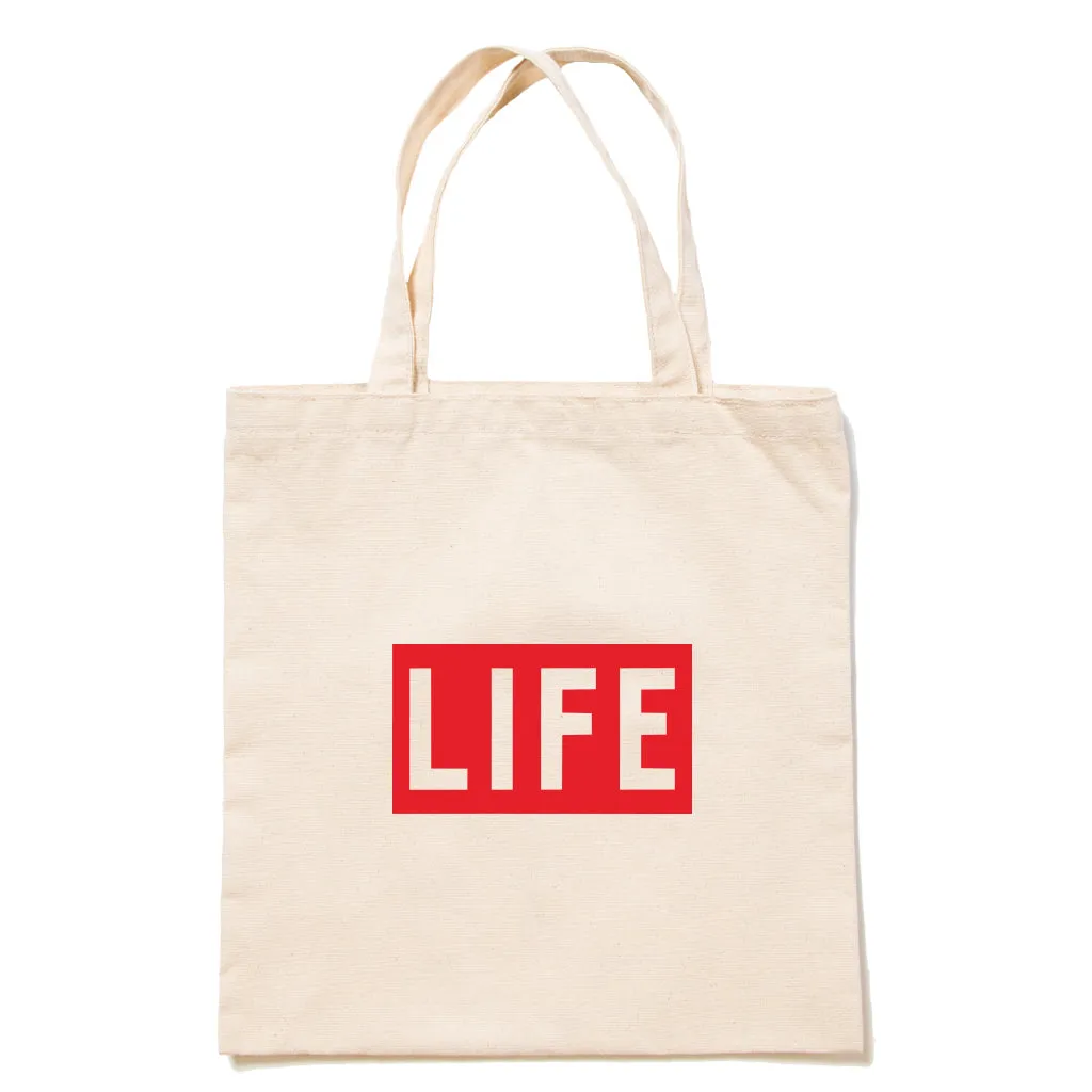 LIFE Magazine: Gas Mask Tote Bag