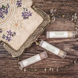 Lip Balm Bridal Gift Set for Bridesmaid and Wedding Party Gifts - Natural Flavored Lip Balm