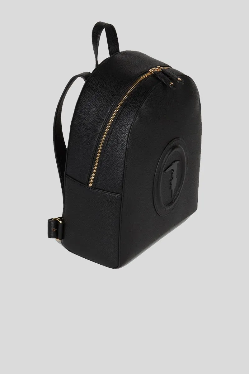 Lisbona BackPack MD Stampa Cervo - Black