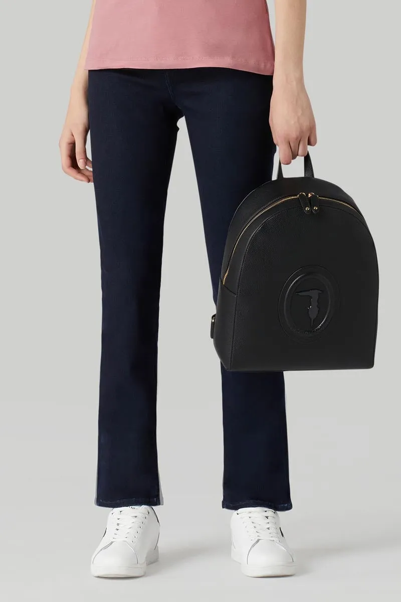 Lisbona BackPack MD Stampa Cervo - Black