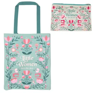 Little Women Canvas Tote and Pouch Set