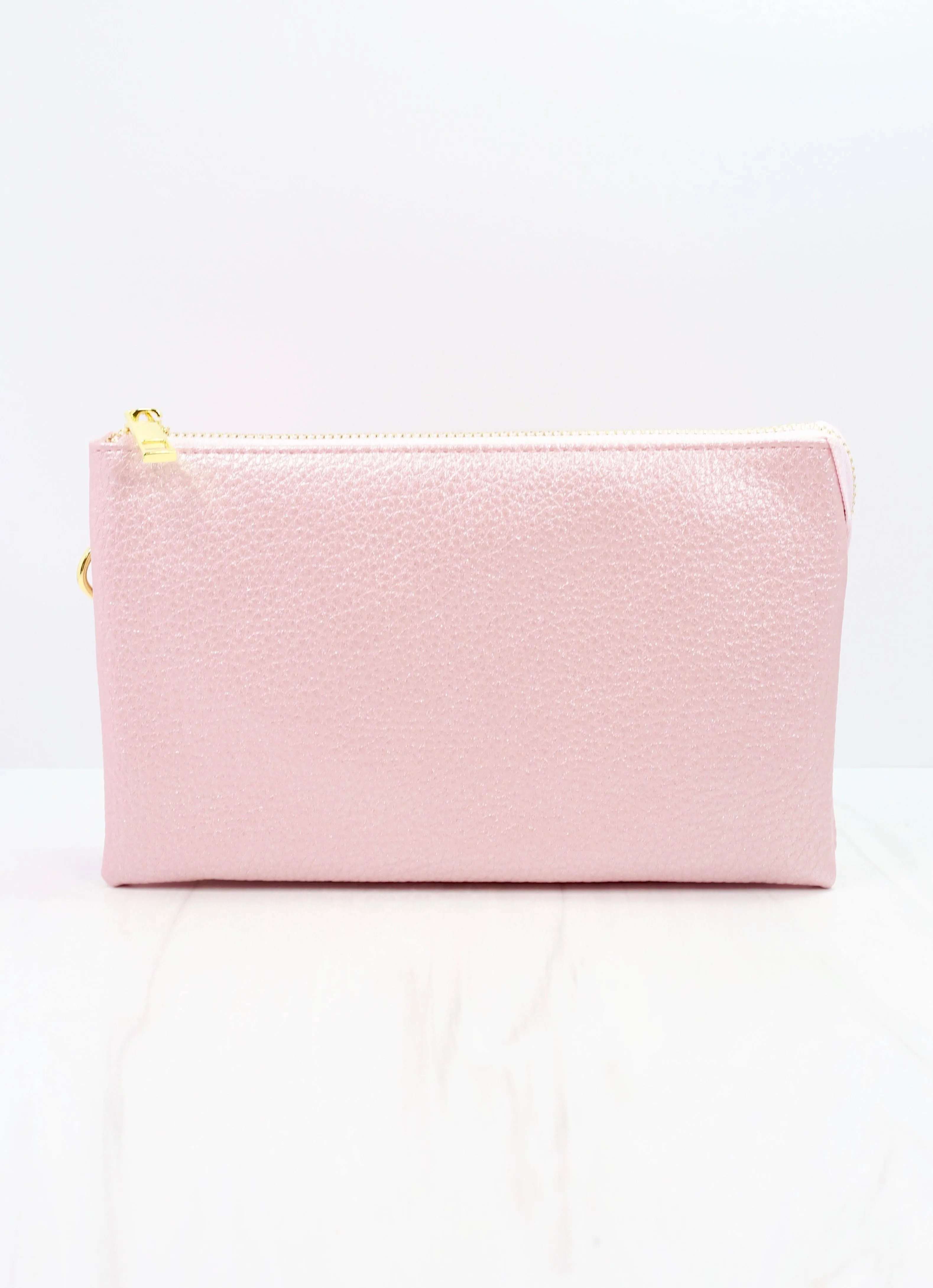 Liz Crossbody Bag METALLIC PINK